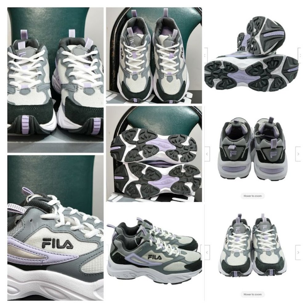 FILA Ladies' Envizion Shoe in purple - Picture 1 of 5